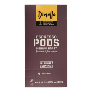 DIMELLO | ΚΑΦΕΣ ΕΣΠΡΕΣΣΟ ΚΑΨΟΥΛΕΣ RICCO 18 Χ 125 GR