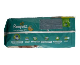 PAMPERS | ΠΑΝΕΣ ACTIVE BABY DRY GIANT NΟΥΜΕΡΟ 3 (5-9KG) 108 ΤΕΜ
