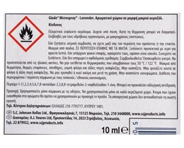 GLADE | ΑΠΟΣΜΗΤΙΚΟ ΧΩΡΟΥ ΑΥΤΟΜΑΤΟ SET MICRO LAVENDER 10 ML