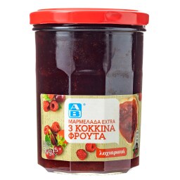 ΑΒ | Μαρμελάδα Έξτρα 3 Κόκκινα Φρούτα 450g