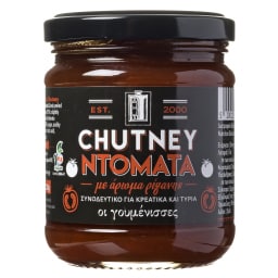 ΓΟΥΜΕΝΙΣΣΕΣ | Chutney Ντομάτας Ρίγανη 220g