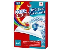 K2R | ΕΝΙΣΧΥΤΙΚΑ ΠΛΥΣΙΜΑΤΟΣ Colour Catcher & Καθαριστικό 2σε1 5 Τεμάχια
