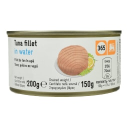 365 | Τόνος Φιλέτο σε Νερό 150g