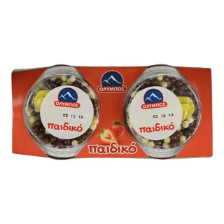 ΟΛΥΜΠΟΣ | Επιδόρπιο Γιαουρτιού Παιδικό Φράουλα 2 Χ 145 gr