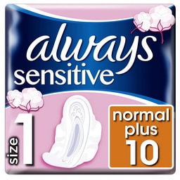 ALWAYS | ΣΕΡΒΙΕΤΕΣ SENSITIVE ULTRA NORMAL 10 TΕΜ