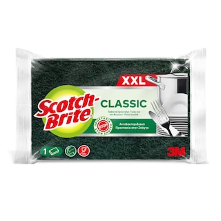 SCOTCH BRITE | Σφουγγάρι Κουζίνας Γίγας Πολύ Δυνατό 1 Τεμάχιο
