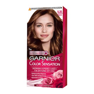 COLOR SENSATION | ΒΑΦΗ ΜΑΛΛΙΩΝ ΣΟΚΟΛΑΤΑ-ΚΑΝΕΛΑ 40ML