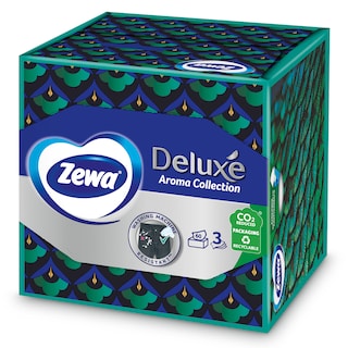 ZEWA | ZEWA CUBE DELUXE CAMOMILE FAC 3PLY