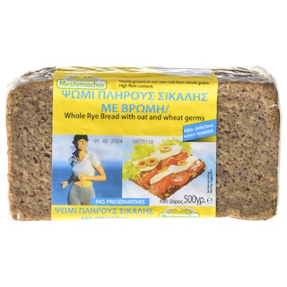 MESTEMACHER | Ψωμί Πλήρους Σίκαλης Βρώμη 500g