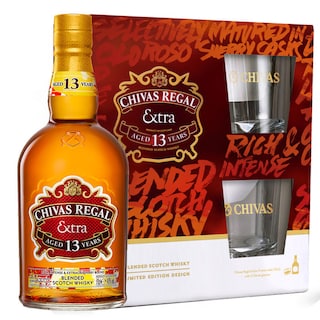CHIVAS REGAL | Ουίσκι Σκωτίας Chivas Regal Extra 700ml + 2 Ποτήρια