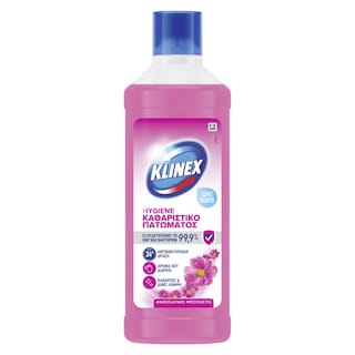 KLINEX | ΥΓΡΟ ΓΕΝΙΚΗΣ ΧΡΗΣΗΣ ΜΠΟΥΚΕΤΟ 1LT Αιθέρια Έλαια Ανοιξιάτικο Μπουκέτο 1lt