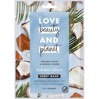 LOVE BEAUTY AND PLANET | LBP FACE SHEET MASK COCONUT . 21 ML