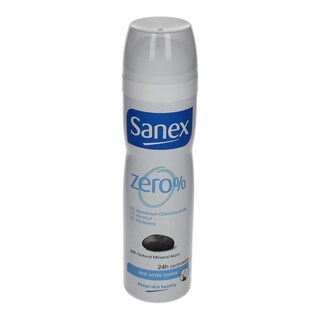 SANEX | ΑΠΟΣΜΗΤΙΚΟ SPRAY ZERO 0% ANTIWHITE 150 ML