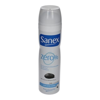 SANEX | ΑΠΟΣΜΗΤΙΚΟ SPRAY ZERO 0% ANTIWHITE 150 ML