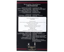 DAMMANN | ΜΑΥΡΟ ΤΣΑΙ 4FRUIT ROUGE 2 GR