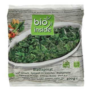 ΒΙΟΦΑΡΜΑ | Σπανάκι Φύλλα Βιολογικά Κατεψυγμένα 400g