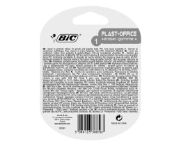 BIC | Γόμα Plast Office 1 Τεμάχιο