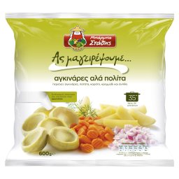 ΜΠΑΡΜΠΑ ΣΤΑΘΗΣ | Αγκινάρες Αλά Πολίτα  600gr