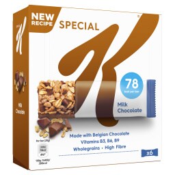 KELLOGGS | Μπάρες Δημητριακών Special K Σοκολάτα Γάλακτος 6x20g