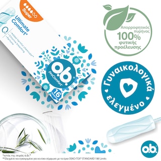 O.B. | Ταμπόν Pro Comfort Super 16 Τεμάχια