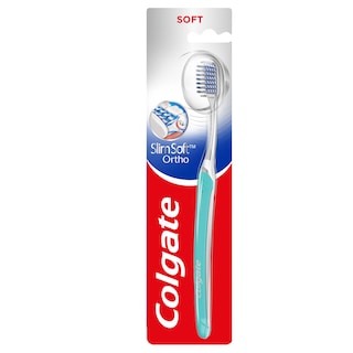 COLGATE | Οδοντόβουρτσα Slim Soft Ortho Μαλακή 1 Τεμάχιο