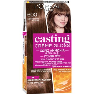CASTING | C GLOSS | Βαφή Μαλλιών Creme Gloss Νο600 Ξανθό Σκούρο 1 Τεμάχιο