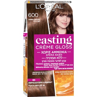 CASTING | C GLOSS | Βαφή Μαλλιών Creme Gloss Νο600 Ξανθό Σκούρο 1 Τεμάχιο