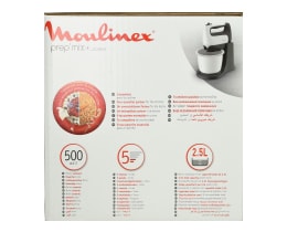 MOULINEX | Μίξερ Χειρός Prep Mix με Κάδο 500W 1 Τεμάχιο