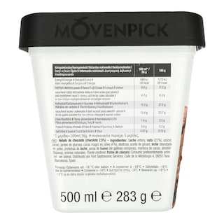 MOVENPICK | MOVENPICK SWISS CHOCOLATE 500ML 283G
