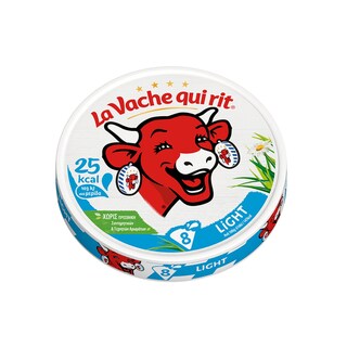 LA VACHE QUI RIT | Τηγμένο Τυρί Light 8 Μερίδες 133g