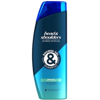 HEAD&SHOULDERS | Αφρόλουτρο & Σαμπουάν Αντιπιτυριδικό Sensitive 360ml