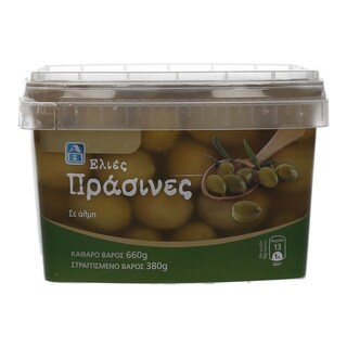 ΑΒ | ΕΛΙΕΣ ΠΡΑΣΙΝΕΣ 380 GR