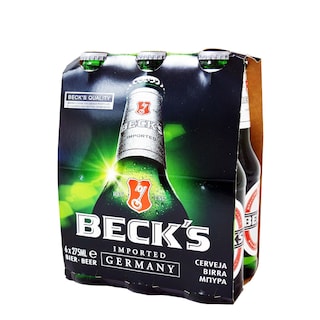 BECK'S | Μπύρα Φιάλη 6x275ml