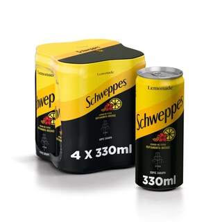 SCHWEPPES | Λεμονάδα Κουτί 4 X330 ml  4 X330 ml