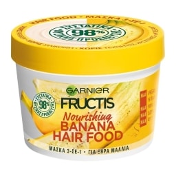 FRUCTIS | Μάσκα Μαλλιών Hair Food Banana Ξηρά Μαλλιά 390ml