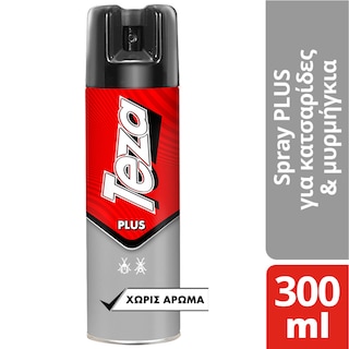 TEZA | Spray Χωρίς Άρωμα για Κατσαρίδες & Μυρμήγκια 300ml
