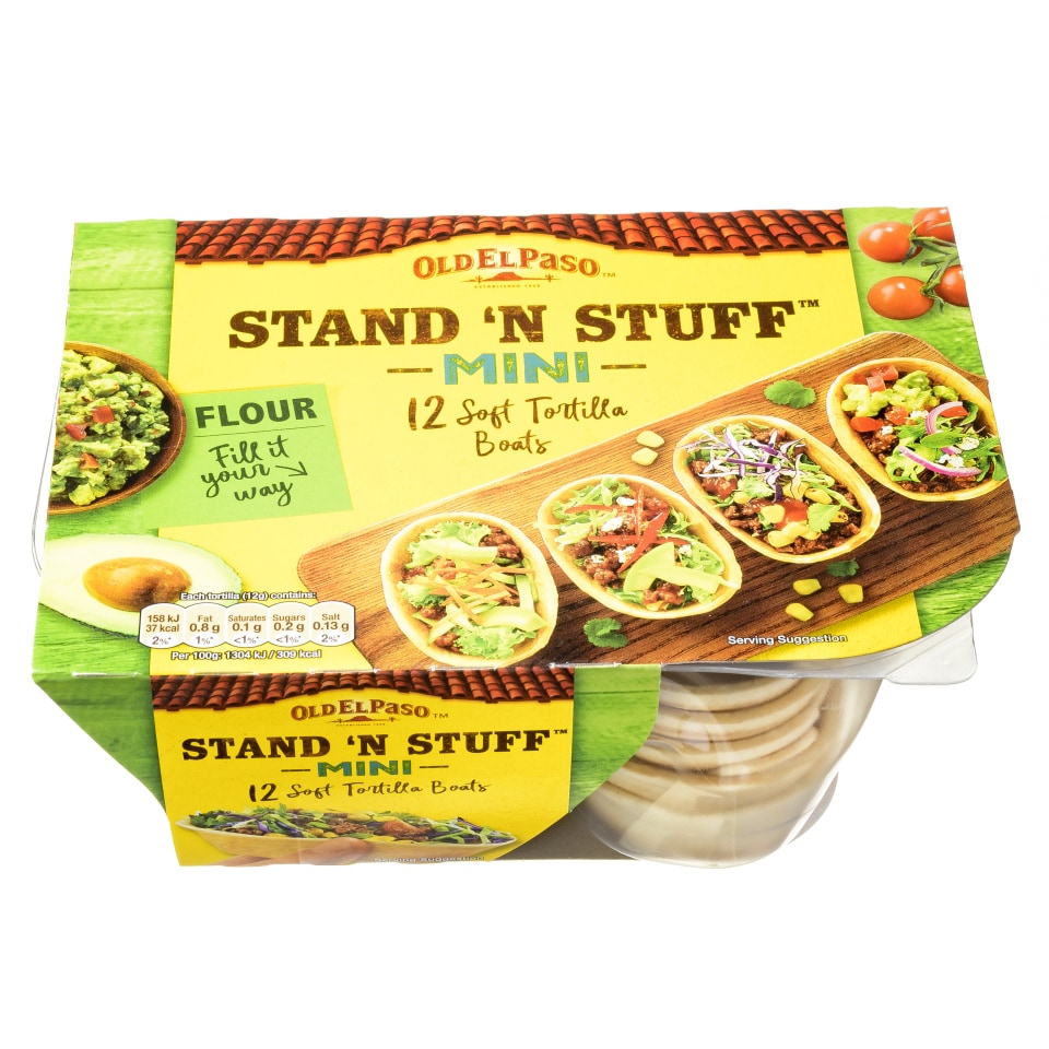 OLD EL PASO Πίτες Tortillas Μίνι Μαλακές Σίτου 145g