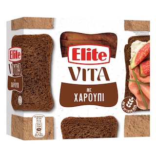 ELITE | Φρυγανιές με Χαρούπι 250g