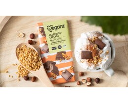 VEGANZ | Σοκολάτα Bio Καραμελωμένα Φουντούκια 80g