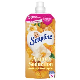 SOUPLINE | Συμπυκνωμένο Μαλακτικό Aroma Βανίλια και Μανταρίνι 77 Μεζούρες