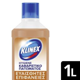 KLINEX | Καθαριστικό Πατώματος Hygiene Ευαίσθητες Επιφάνειες 1lt