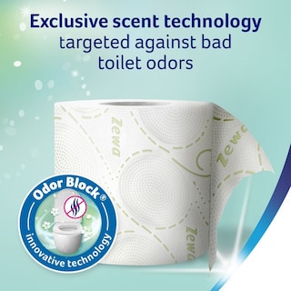 ZEWA | Χαρτί Υγείας Chamomile Comfort 3 Φύλλα 8 Τεμάχια