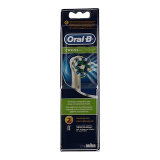 ORAL B | ΑΝΤΑΛΛΑΚΤΙΚΑ ΗΛΕΚ/ΚΗΣ ΟΔΟΝΤΟΒΟΥΡΤΣΑΣ CROSS ACTION  2 ΤΕΜΑΧΙΑ
