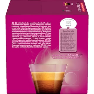 NESCAFE | DOLCE GUSTO | Κάψουλες Καφέ Dolce Gusto Espresso Decaffeinato 16 Τεμάχια