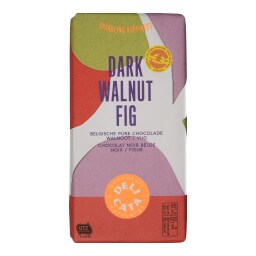 DELICATA | Μαύρη Σοκολάτα Σύκα Καρύδια 180gr