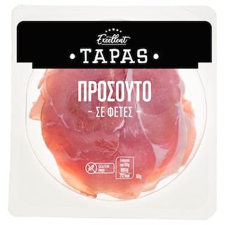EXCELLENT TAPAS | Προσούτο Φέτες 60g