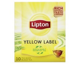 LIPTON | ΤΣΑΪ ΜΑΥΡΟ 10 ΦΑΚΕΛΑ Χ 1,5 GR