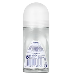 NIVEA | Αποσμητικό Roll On Black & White Invisible 50ml 1+1 Δώρο