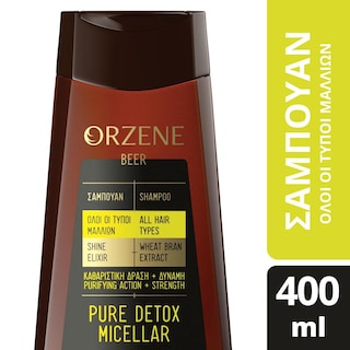 ORZENE | Σαμπουάν Pure Detox Micellar 400ml