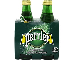 PERRIER | Water Natural Mineral Sparkling 4x330ml